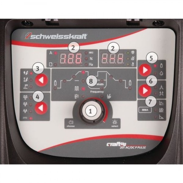 Varilni aparat CRAFT-TIG 323 ACDC pulse - slika 2