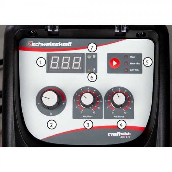 Varilni inverter CRAFT-STICK 403 CEL - slika 2